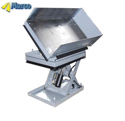 Marco Máquina de elevación de objetos con tijeras hidráulicas de inclinación ergonómica para una elevación fija suave